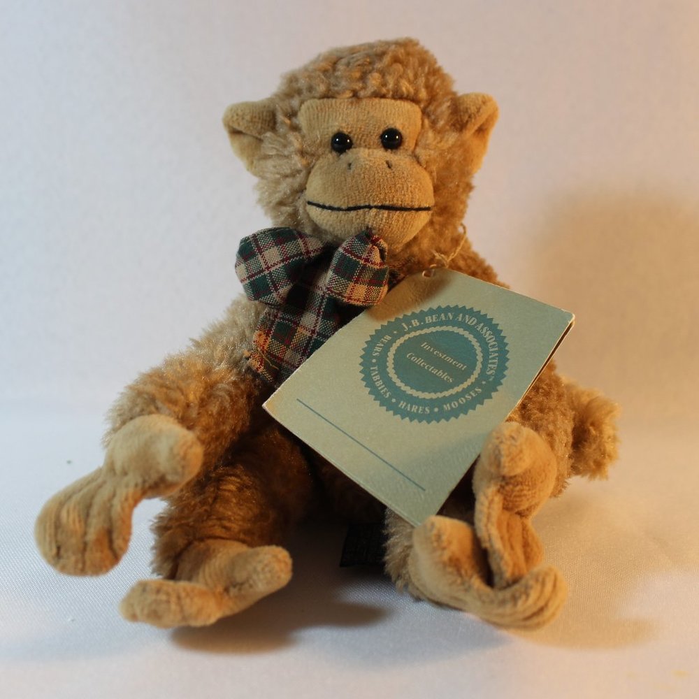J.B. Bean and Associates Collectibles Jointed Monkey with Tag